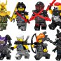 Ultra Violet Hutchins Misako Luke Cunningham Minifigures Lego Compatible Ninjago 2020