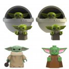 4pcs Baby Yoda Minifigures Lego Compatible Star Wars Baby Yoda Set