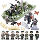 WW2 Germany Shock brigade Minifigures landing boat Lego Compatible Military set