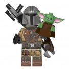 Mandalorian Baby Yoda Minifigures Lego Compatible Star Wars The Mandalorian