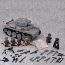 German LT-38 Tank army Minifigures Lego Compatible WW2 Tank Base