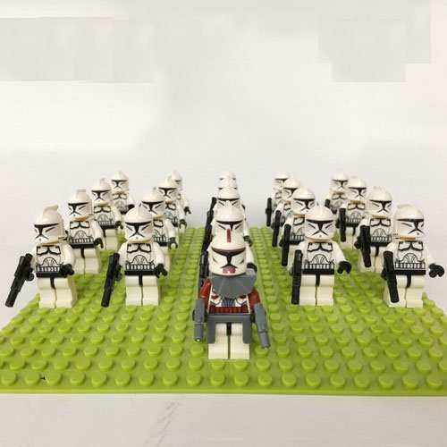 Clone Trooper Eplsode II set Minifigures Lego Compatible Star Wars Minifigure