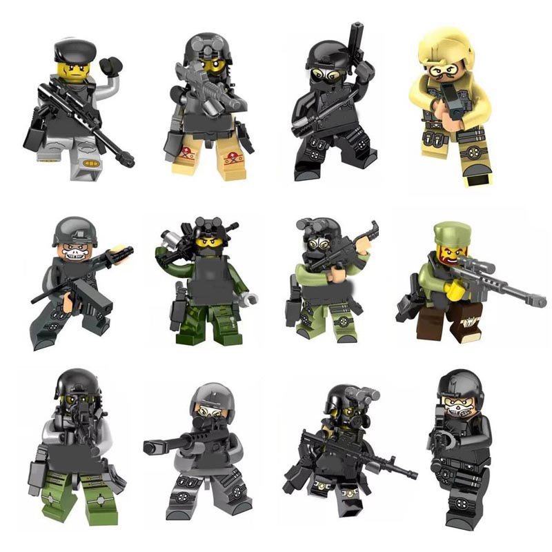 Sniper Ghost Warrior Special Forces Minifigures Lgeo Compatible Delta Force set