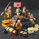 WW2 Japan Soldiers Hacksaw Ridge Minifigures Lego Compatible Japan military set