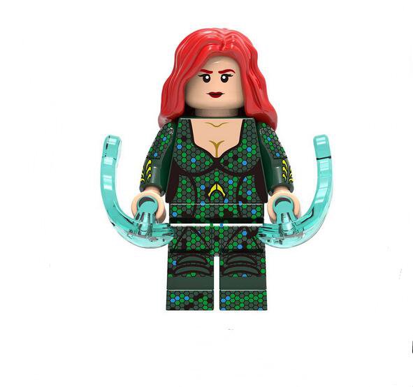Mera Minifigures Lego Compatible Aquaman Super Heroes Minifigure