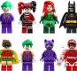 Catwoman Robin Harley Quinn Joker Minifigures Lego Compatible Batman movie Set