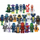 24pcs Ninjago Series Fight The Power of The Snakes Minifigures Lego Compatible Toy