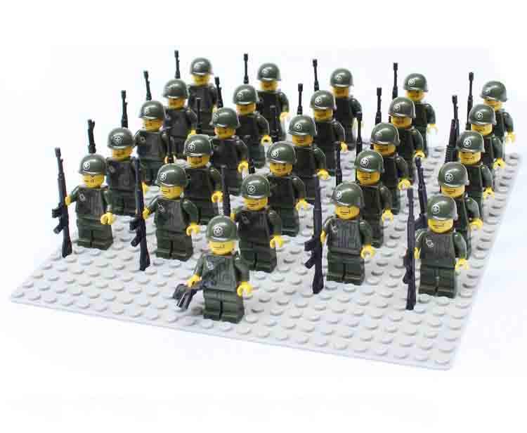 Ww2 United States 3rd Infantry Division Minifigures Lego Compatible Ww2