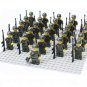 WW2 United States 3rd Infantry Division Minifigures Lego Compatible WW2 Military Soldier Set