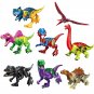 Jurassic World Dinosaur Stegosaurus Spinosaurus Brontosaurus Carnotaurus Toy Lego Compatible