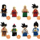 Dragon Ball Z Son Goku Tien Shinhan Kuririn Minifigures Lego Compatible Toy