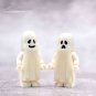 2pcs Noctilucent Ghost Minifigures Lego Compatible Minifigure Set