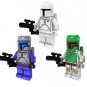 Star Wars Minifigures Bounty Hunters Mandalorian,Boba Fett minifigure Lego Compatible Toy