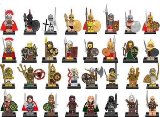15pcs/Set Medieval Figures Toy Set Simulating Siege War Game, Including
