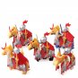 Gold Knight Minifigures Lego Compatible Medieval Knights Set