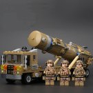 US LGM-30G Ballistic Missile soldier Minifigures Lego Compatible Military Weapon