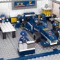 City Formula Prix Indy Racer Car Factory Garage Pit Lego Compatible Toy