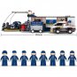 City Formula Prix Indy Racer Car Factory Garage Pit Lego Compatible Toy