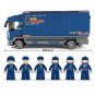 Forumla Prix Indy Car Racer Repair Transport Truck Lego Compatible Toy