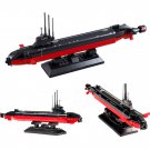 Navy Nuclear Missile Warship Submarine Ship Lego Compatible WW2 Submarine