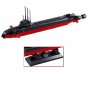 Navy Nuclear Missile Warship Submarine Ship Lego Compatible WW2 Submarine