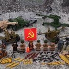 WW2 Soviet Union ML-20 artillery M-1936 artillery Base Lego Compatible Military Minifigures