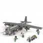 WW2 Transport Aircraft US Curtiss C-46 Commando Lego Compatible Military Aircraft
