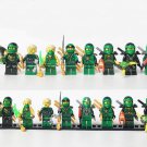 8pcs Lloyd Montgomery Garmadon Minifigures Lego Compatible Ninjago Set