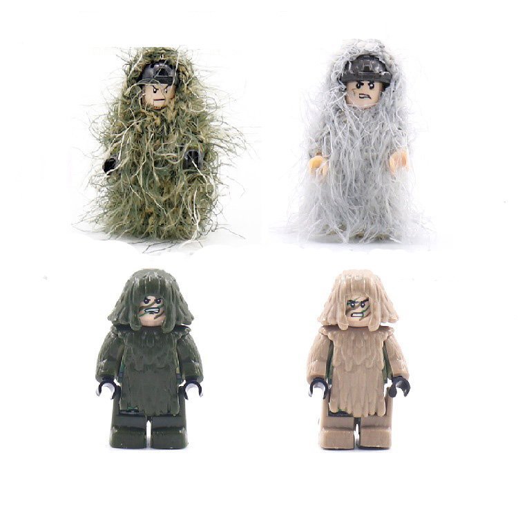 lego camouflage minifigures