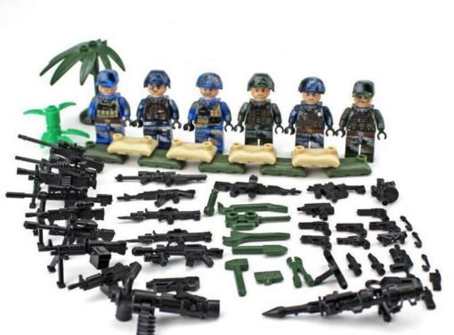 United States Marine Corps Minifigures Lego Compatible Military Set 2020