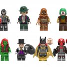 Joker Riddler Batgirl Red Hood Minifigures Lego Compatible DC Super Heroes Set