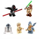 Anakin Skywalker Darth Maul R2-D2 Minifigures Lego Compatible Star Wars Set