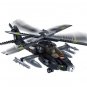 America AH-64 helicopter gunship Minifigures Lego Compatible Military Helicopter