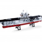 America-class amphibious assault ship Toy Lego Compatible Military Aircraft Carrier