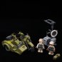 WW2 Military motorcycle Germany Zundapp ks750 Soldier Minifigures Lego Compatible Toy