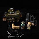 WW2 Tank French Renault FT-17 Tank Lego Compatible Military Tank
