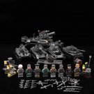 WW2 Germany Tank army Minifigures Lego Compatible Tank Set
