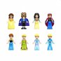 Mulan Anna Elsa Cinderella Minifigures Lego Compatible Frozen Movie Set