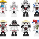 Ninjago Skeleton Army Minifigures Lego Compatible Ninjago Set