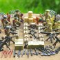 WW2 Normandy Landing American German Soliders Military set