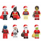 Christmas Santa Claus Super Heroes Minifigures Lego Compatible Santa Claus Minifigure
