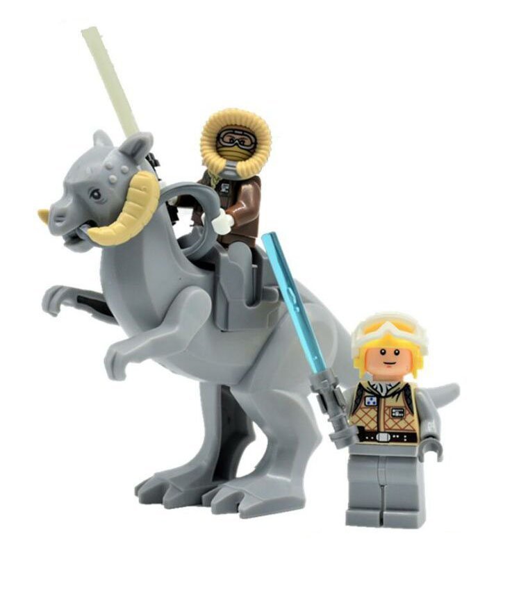 Tauntauns Han Solo Luke Skywalker Minifigures Lego Compatible Star Wars Set