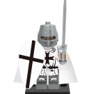 Medieval Crusader Commander Minifigures Lego Compatible Medieval Knights Minifigure