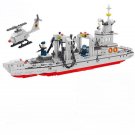The Sacramento class replenishment ship building block Toy Lego Compatible Military battleship