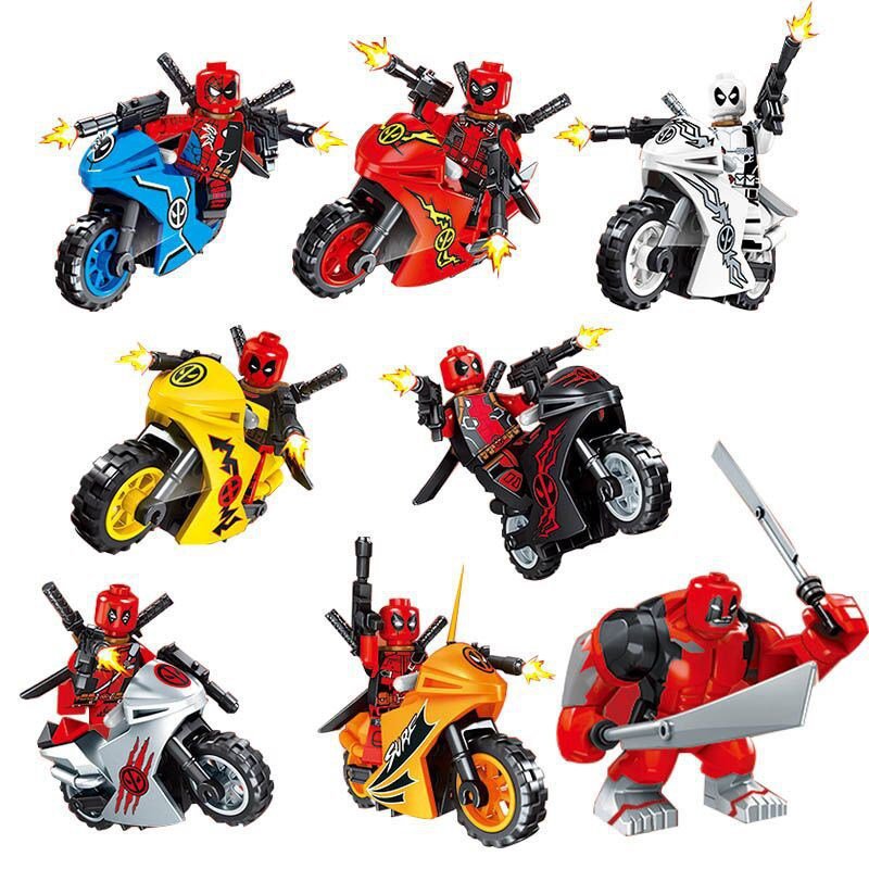 lego marvel superheroes deadpool scooter