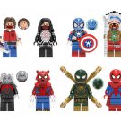 Silk Knull Wolf Spider-Man Peter Parker Minifigures Lego Compatible 2020 Spider-Man Minifigure