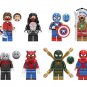 Silk Knull Wolf Spider-Man Peter Parker Minifigures Lego Compatible 2020 Spider-Man Minifigure