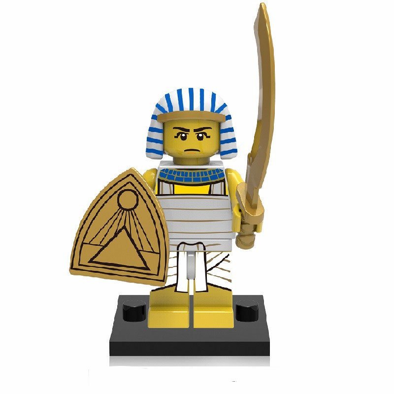 Egyptian Warrior Minifigures Lego Compatible Ancient Egypt Minifigure