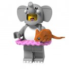 Elephant Costume Girl Minifigures Lego Compatible Minifigures Series 18