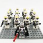 13pcs Clone Trooper Pilot Sith Lords Minifigures Lego Compatible New Star Wars